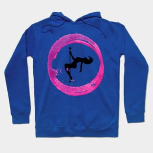 Pink Circle - Poledance art Hoodie